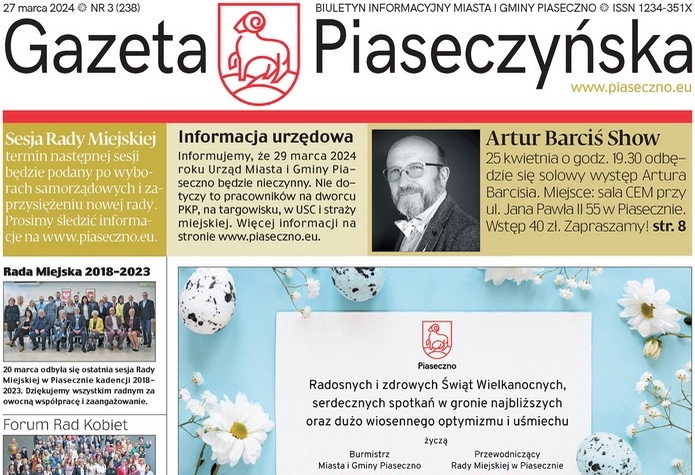 Gazeta Piaseczyńska nr 3/2024