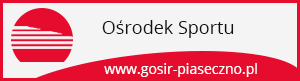 Baner do strony Gminnego Ośrodka Sportu i Rekreacji w Piasecznie